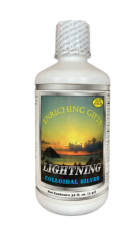LIGHTNING COLLOIDAL SILVER - 32 fl. oz.